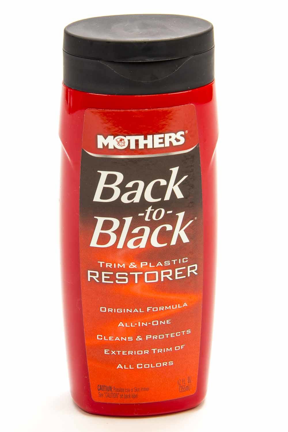 Mothers Back-To-Black Exterior Protectant 12 oz Bottle