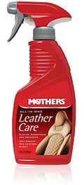 Mothers All-In-One Leather Care 12 oz - Leather Cleaner and Conditioner for Automotive and Furniture Leather
