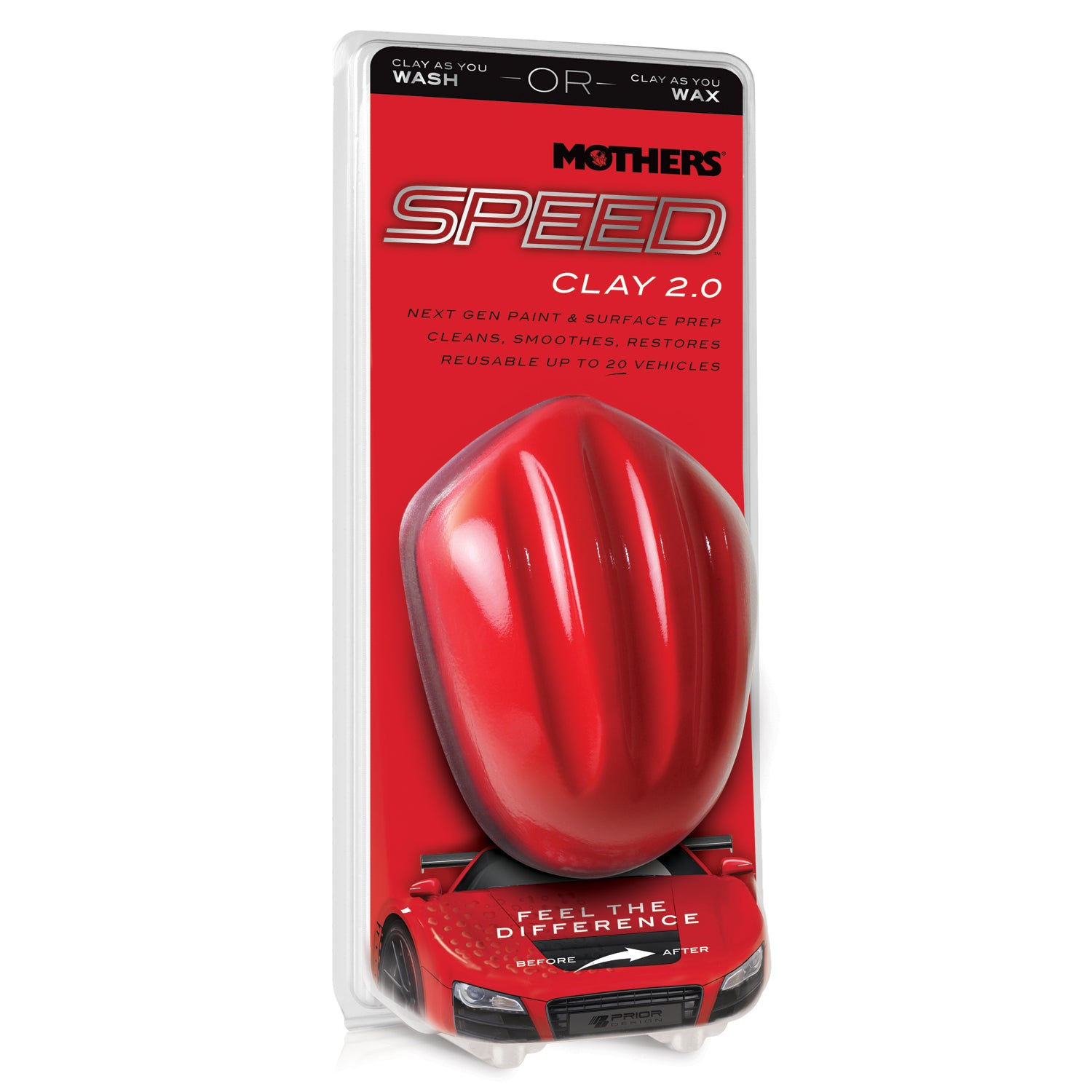 Mothers Speed Clay Bar 2.0 – Car Detailing Clay for Smooth Finish