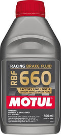 Motul USA MTL101667 Brake Fluid 660 Degree, DOT 4, Synthetic, 1/2 Liter