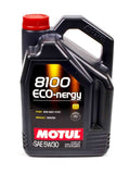 Motul USA MTL102898 8100 Eco-Nergy 5W-30 Synthetic Motor Oil, 5 Liter Jug