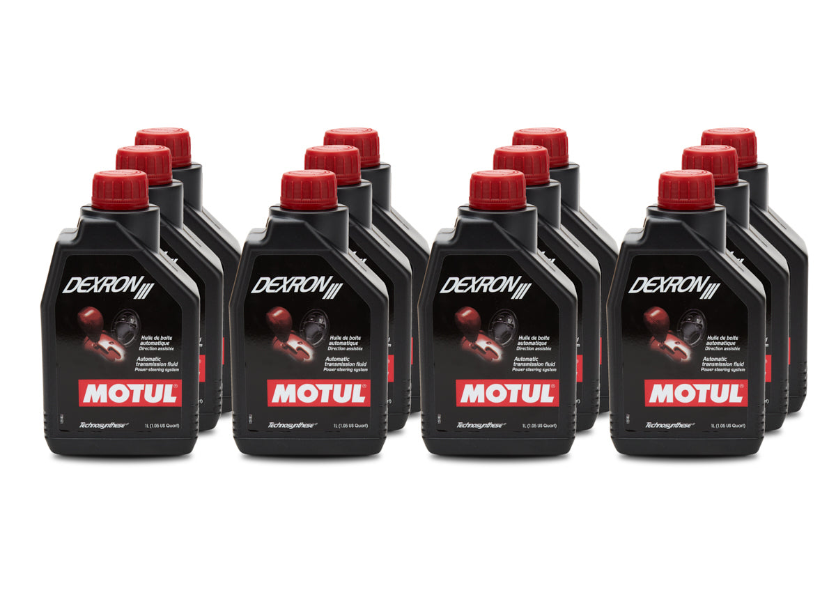 Motul USA Dexron III Synthetic Automatic Transmission Fluid 12 x 1 Liter Bottles
