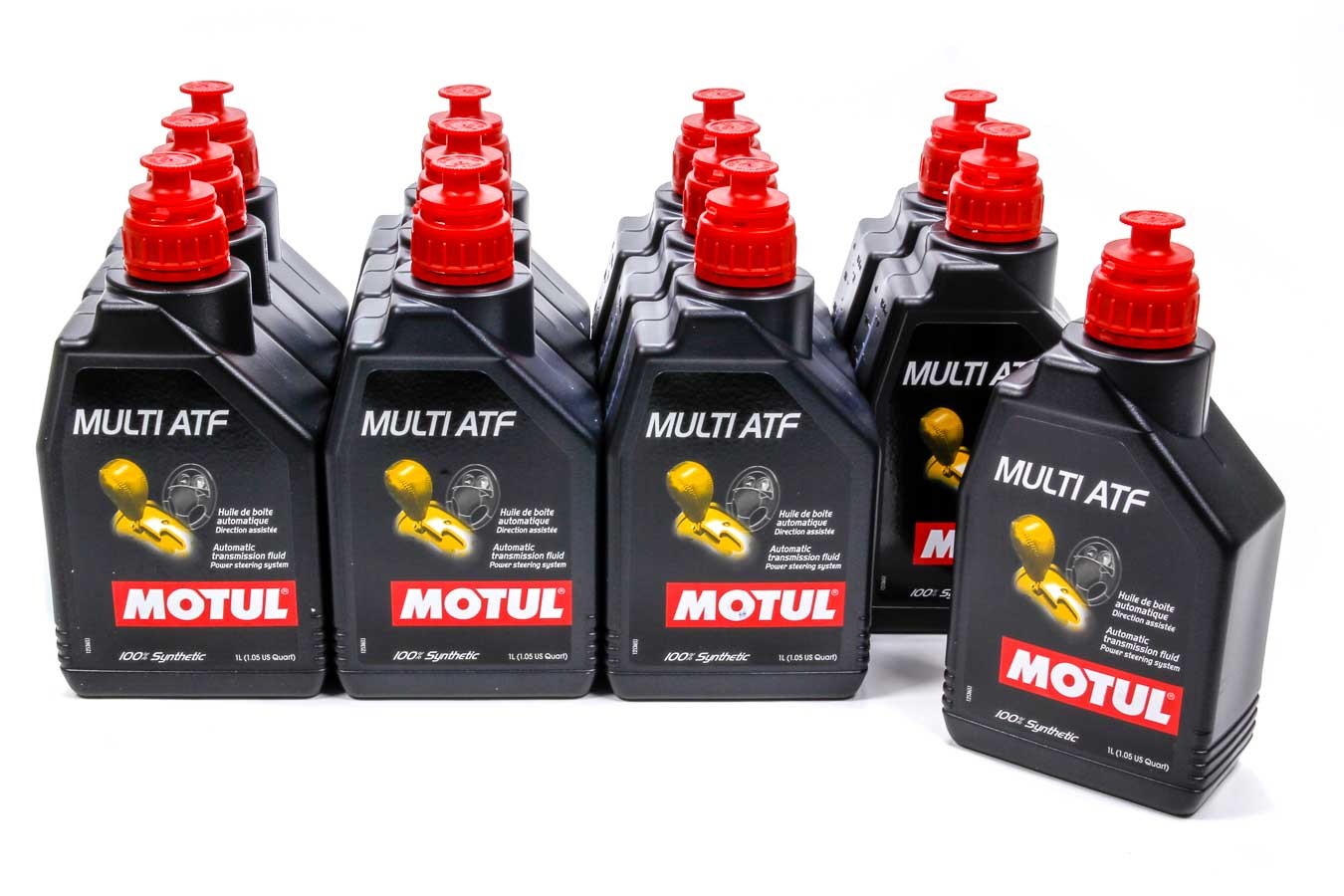 Motul USA 105784 Multi ATF Synthetic Transmission Fluid 12 x 1 Liter Bottles