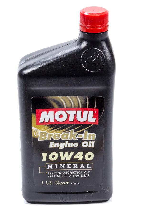 Motul USA MTL108080 Break-In Oil 10W40 Conventional Motor Oil, 1 Quart