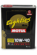 Motul USA MTL110619 Classic Eighties 10W-40 Semi-Synthetic Motor Oil, 2 Liter Can
