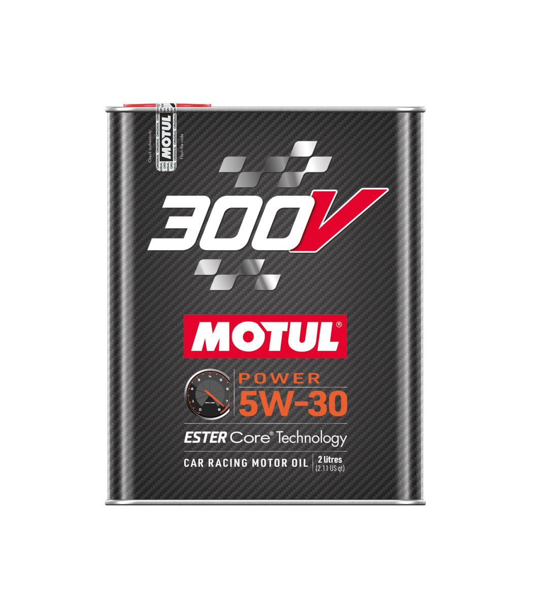 Motul USA MTL110814 300V Power Synthetic 5W-30 Motor Oil, 2 Liter Bottle