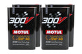 Motul USA 110818 300V Competition 5W40 Synthetic Motor Oil 4 x 5 Liter Bottles