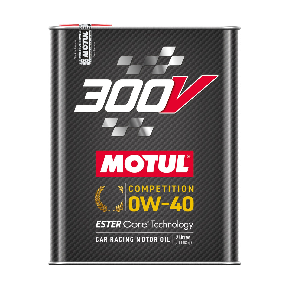 Motul USA MTL110857 300V Competition 0W-40 Synthetic Motor Oil, 2 Liters