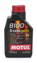 Motul USA MTL110904 8100 X-Cess 5W40 Synthetic Motor Oil, 1 Liter Bottle