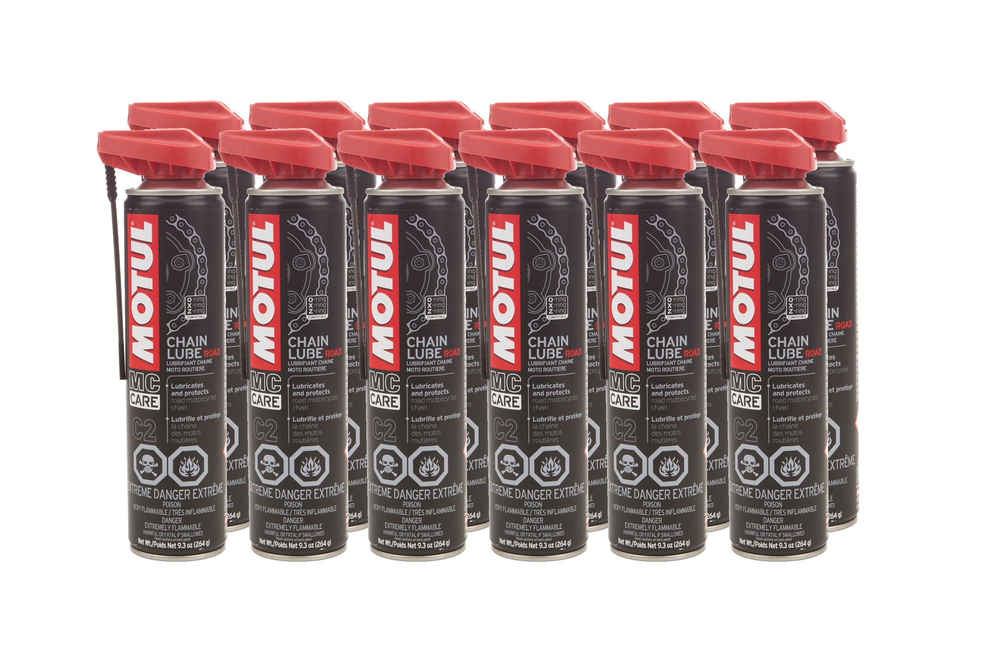 Motul USA MTL111819 C2 Chain Lube Road Aerosol 13.5 oz