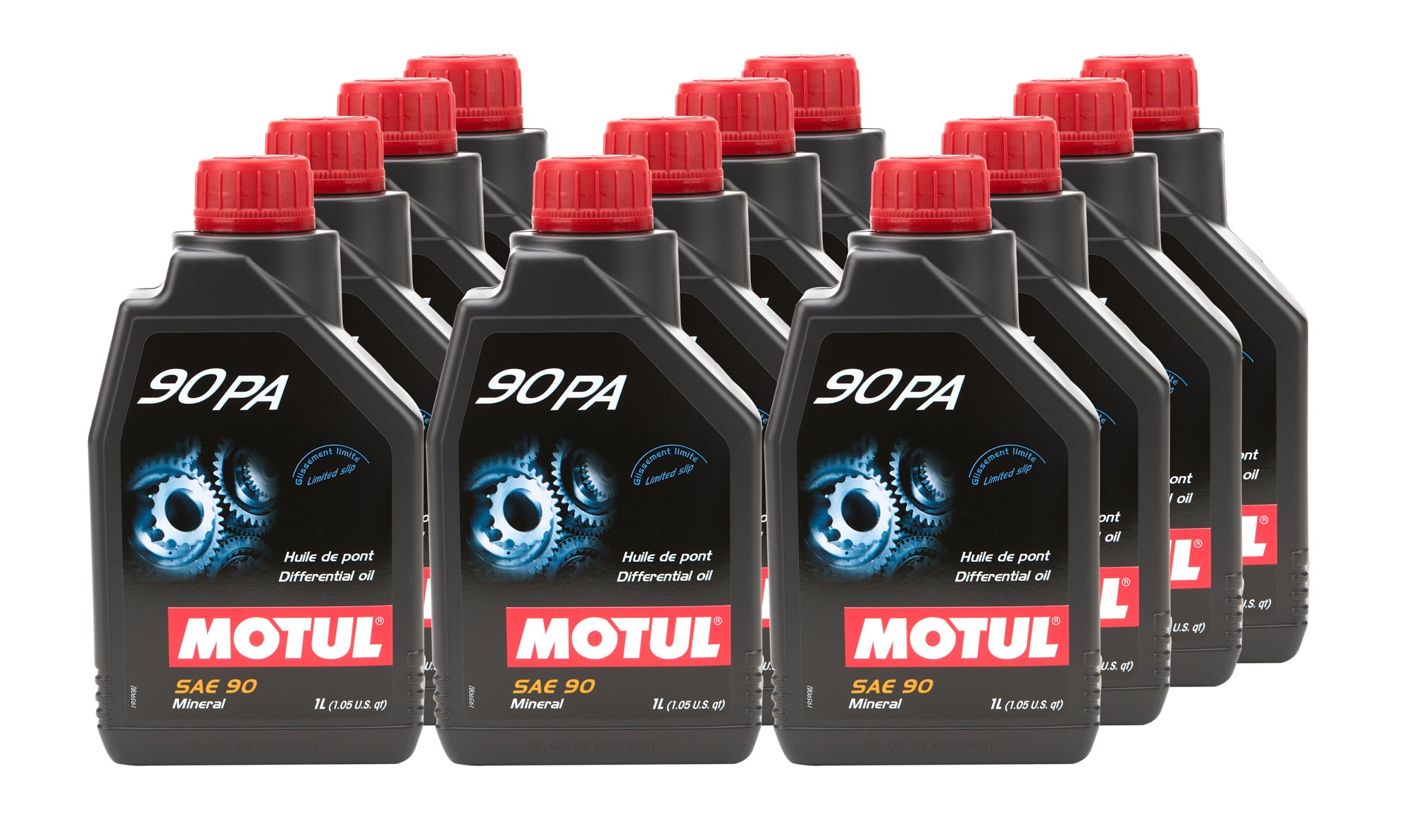 Motul USA 111922 90PA Limited Slip Differential Gear Oil, 1 Liter Bottle, Pack of 12