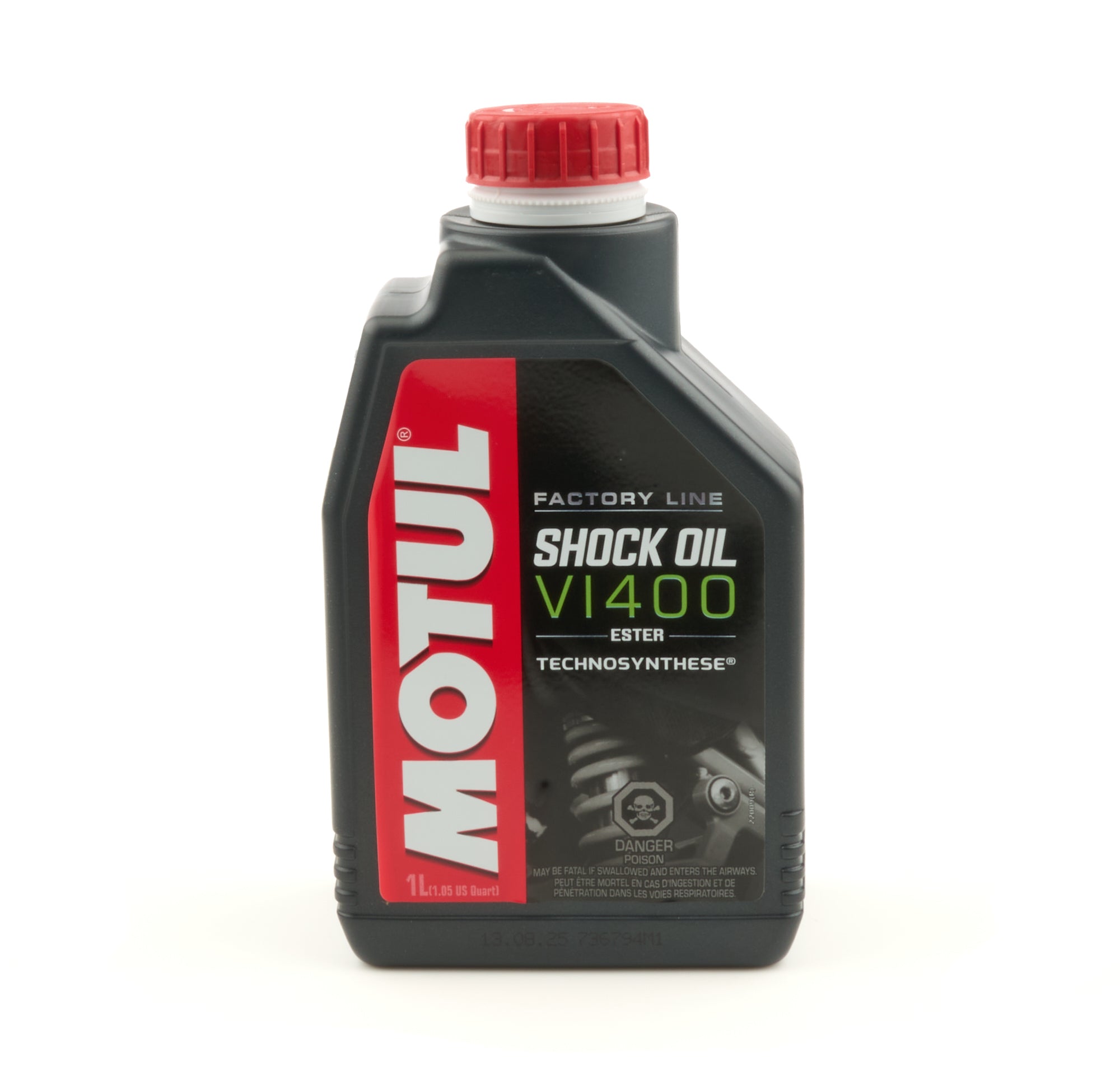 Motul USA Shock Oil D38 1 Liter Ester Semi-Synthetic for Motorcycles and Vehicles