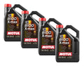 Motul USA 114864 8100 X-Max 0W40 Synthetic Motor Oil - 5 Liter Bottles (Set of 4)