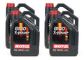 Motul USA 114867-4 8100 X-Power 10W-60 Synthetic Motor Oil 4-Pack, 5 Liter Bottles