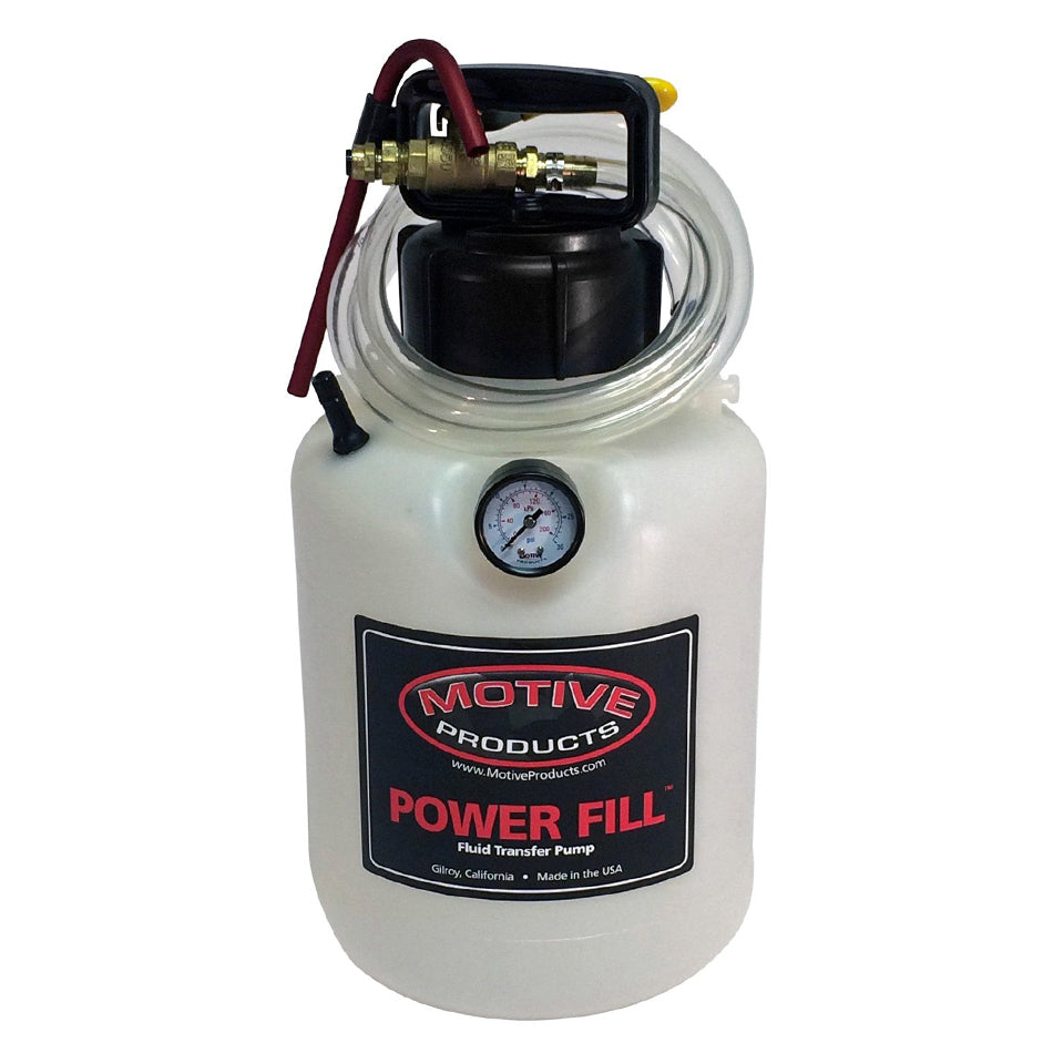 Motive Products 1735-MTV Fluid Transfer Pump XL with Pressure Gauge and Hand Siphon, 1 Gallon Capacity
