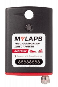 MYLAPS Sports Timing MYL10R935CC Transponder TR2 Direct Power with 5 Year Subscription