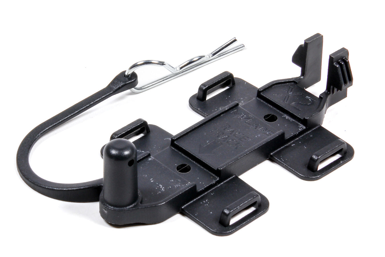 Mylaps Sports Timing 40R407CC Transponder Mount Kit, Plastic, Black, Pack of Two
