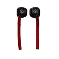 NECKSGEN NG7 Quick Release Helmet Hardware with Red Tether, Black