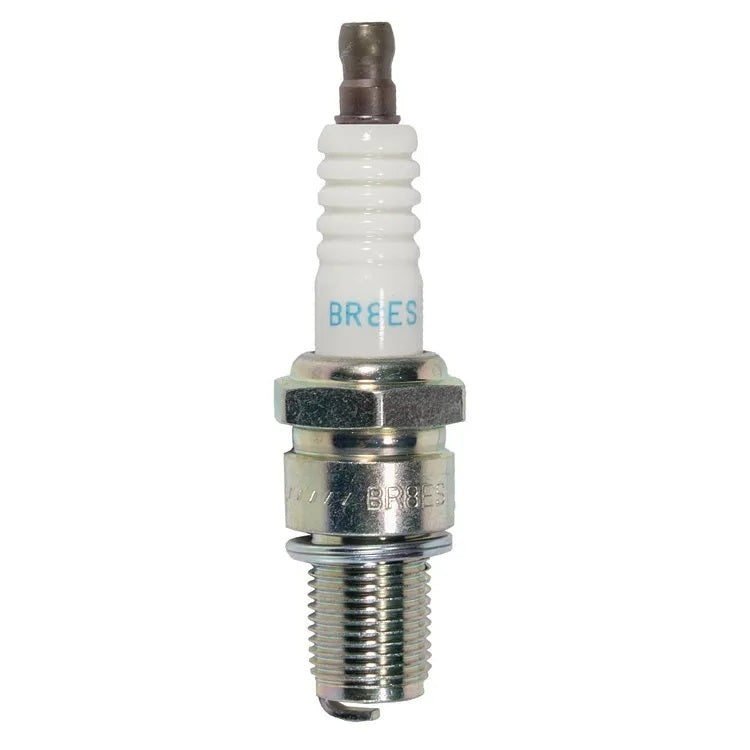 NGK BR8ES Solid Spark Plug with 14 mm Thread and 0.75 Inch Reach