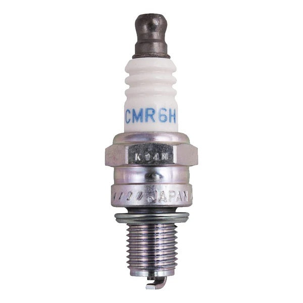 NGK CMR6H Spark Plug with 10 mm Thread and 0.500 Inch Reach