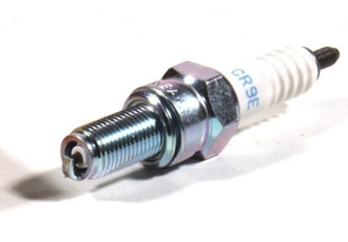 NGK CR9E Spark Plug with 10mm Thread and Gasket Seat