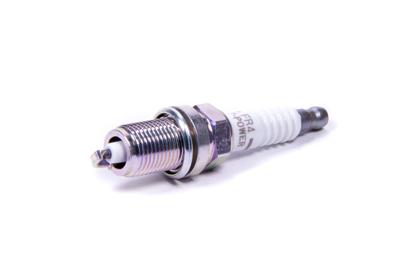 NGK FR4 V-Power Spark Plug with 14mm Thread and 0.749 Inch Reach