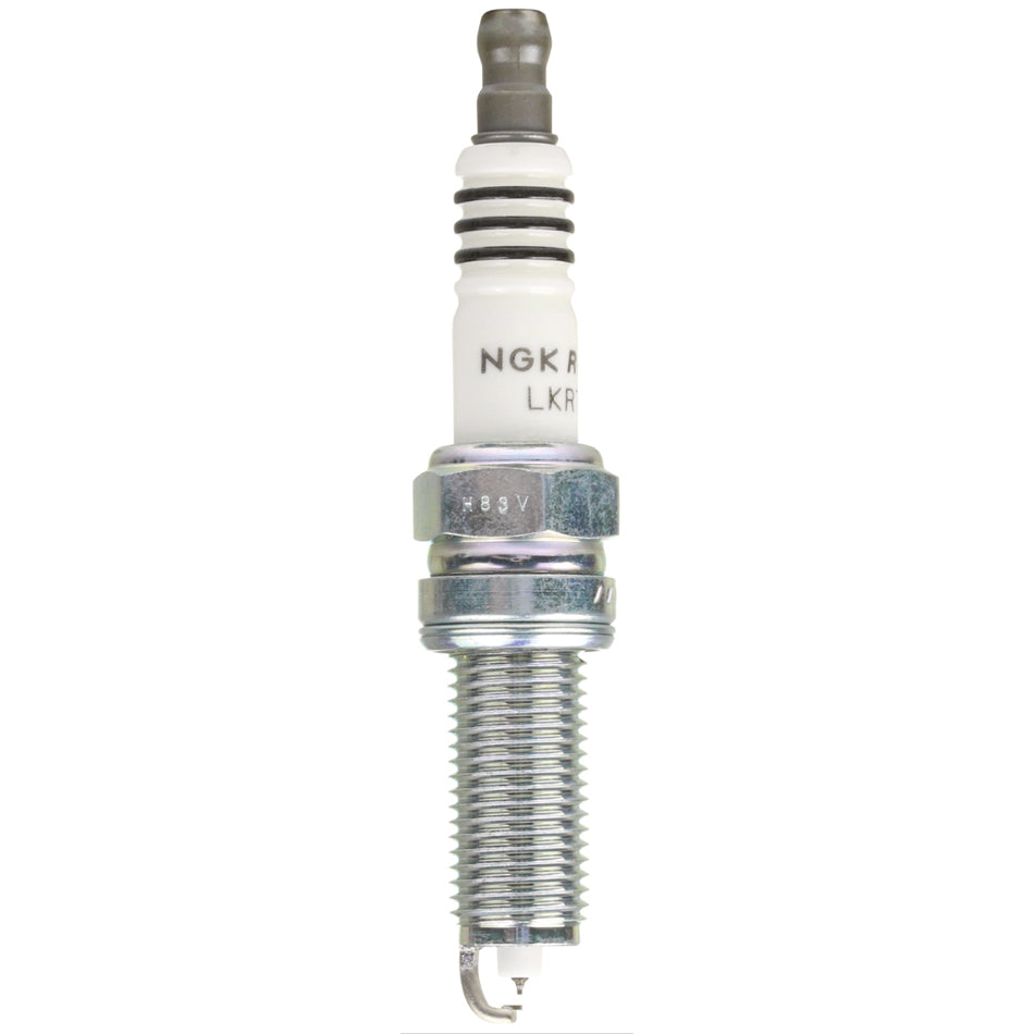 NGK LKR7BHX Spark Plug with Ruthenium HX, 12 mm Thread, 26.5 mm Reach, Gasket Seat