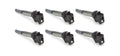 NGK M5055-6 Ignition Coil Pack Set for BMW – Coil-On-Plug Pencil Style, Black, 6 Pieces