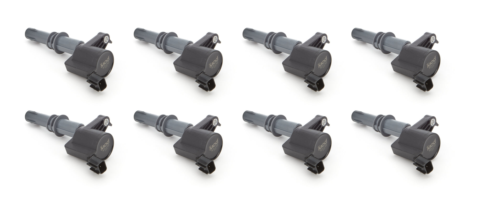 NGK M5150-8 Ignition Coil Pack Set for Ford Fullsize SUVs and Trucks, Coil-On-Plug, Black Finish, Pack of 8