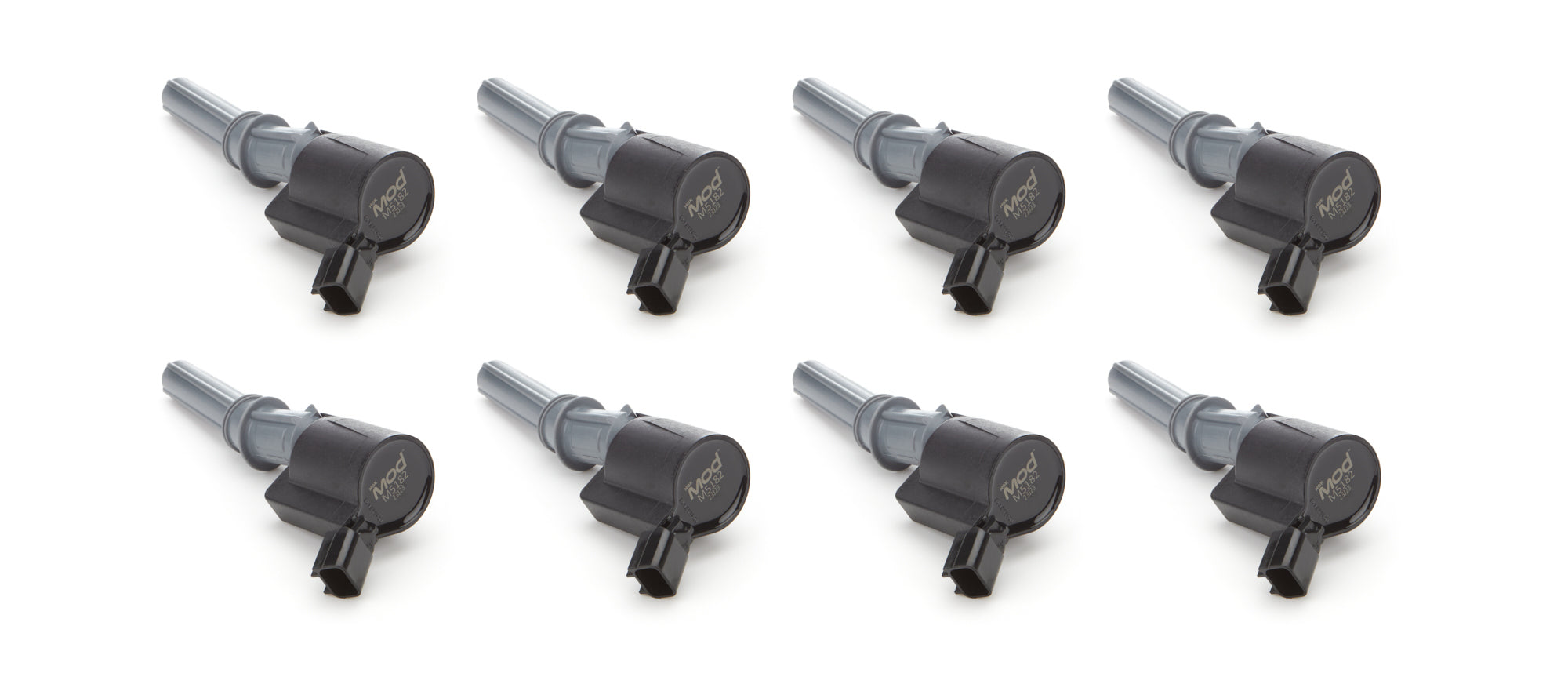 NGK M5182-8 Mod Ignition Coil Set for Ford Vehicles, Coil-On-Plug, Black Finish, Pack of 8