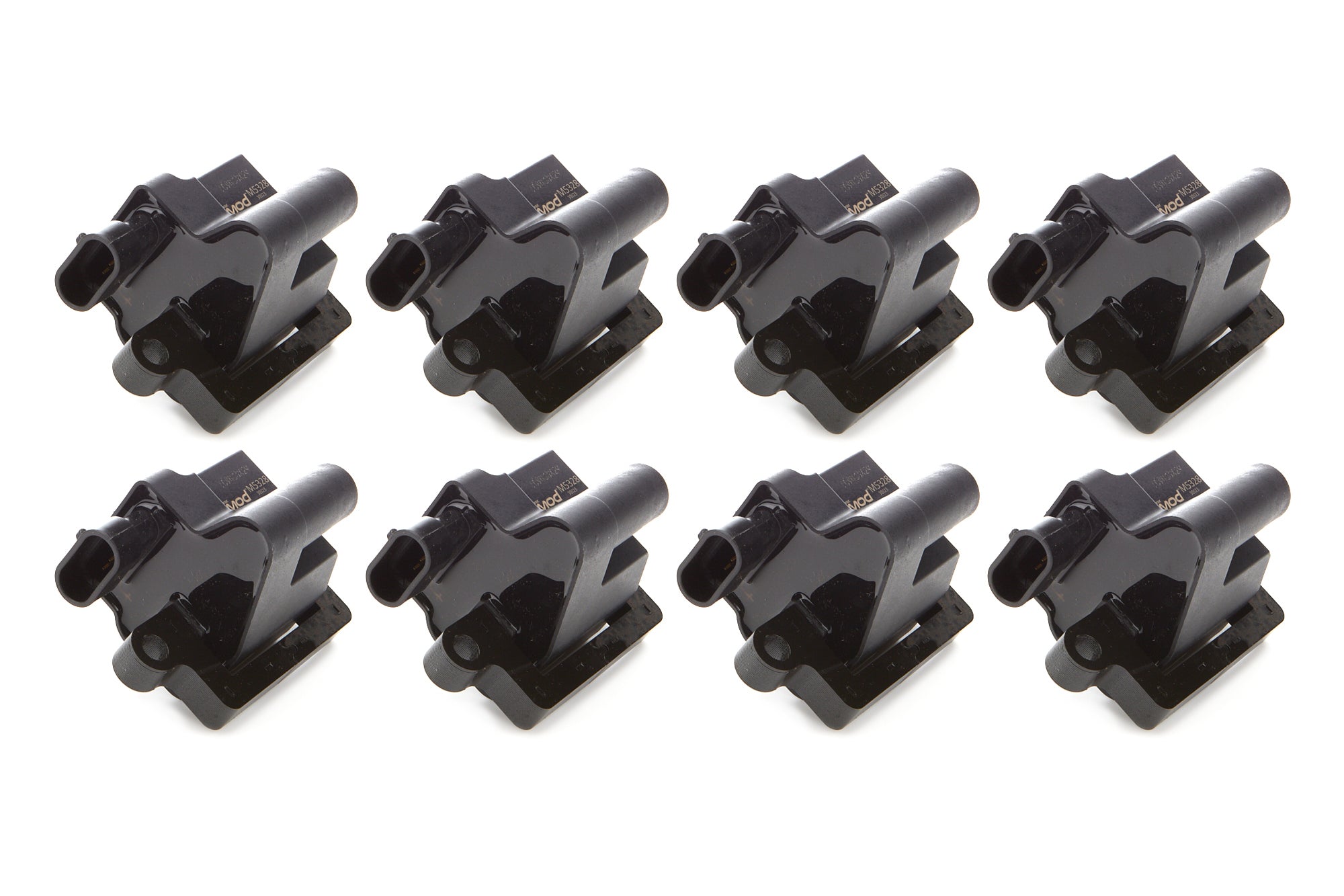 NGK M5328-8 Ignition Coil Pack Set for GM Vehicles, Coil-On-Plug, Black Finish, Pack of 8