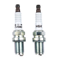 NGK V-Power Racing Spark Plug Set of 120, 14 mm Thread, 0.750 Inch Reach, Gasket Seat, Non-Resistor, Part Number 6596