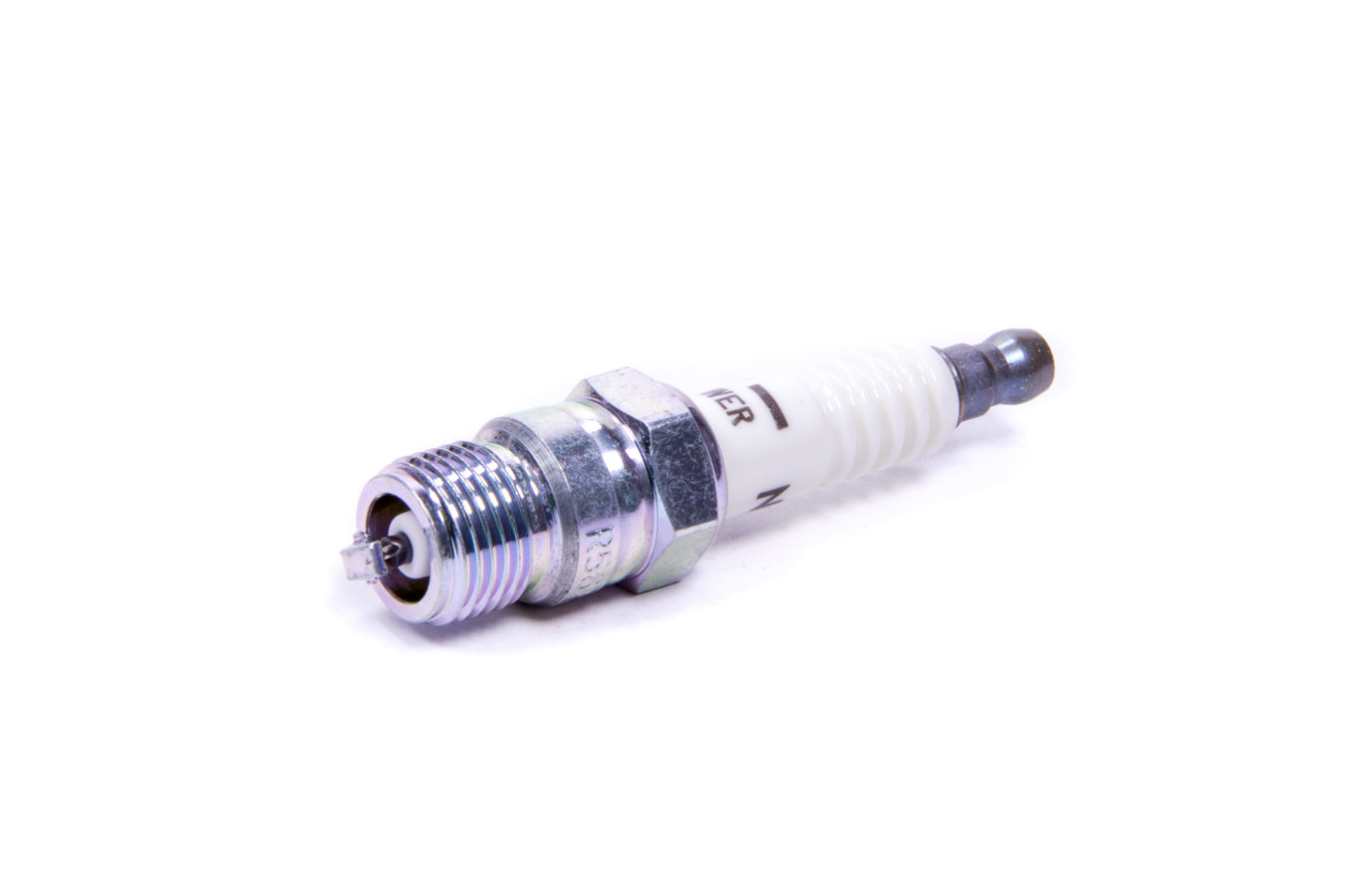 NGK R5673-7 V-Power Racing Spark Plug with 14mm Thread and 11mm Reach