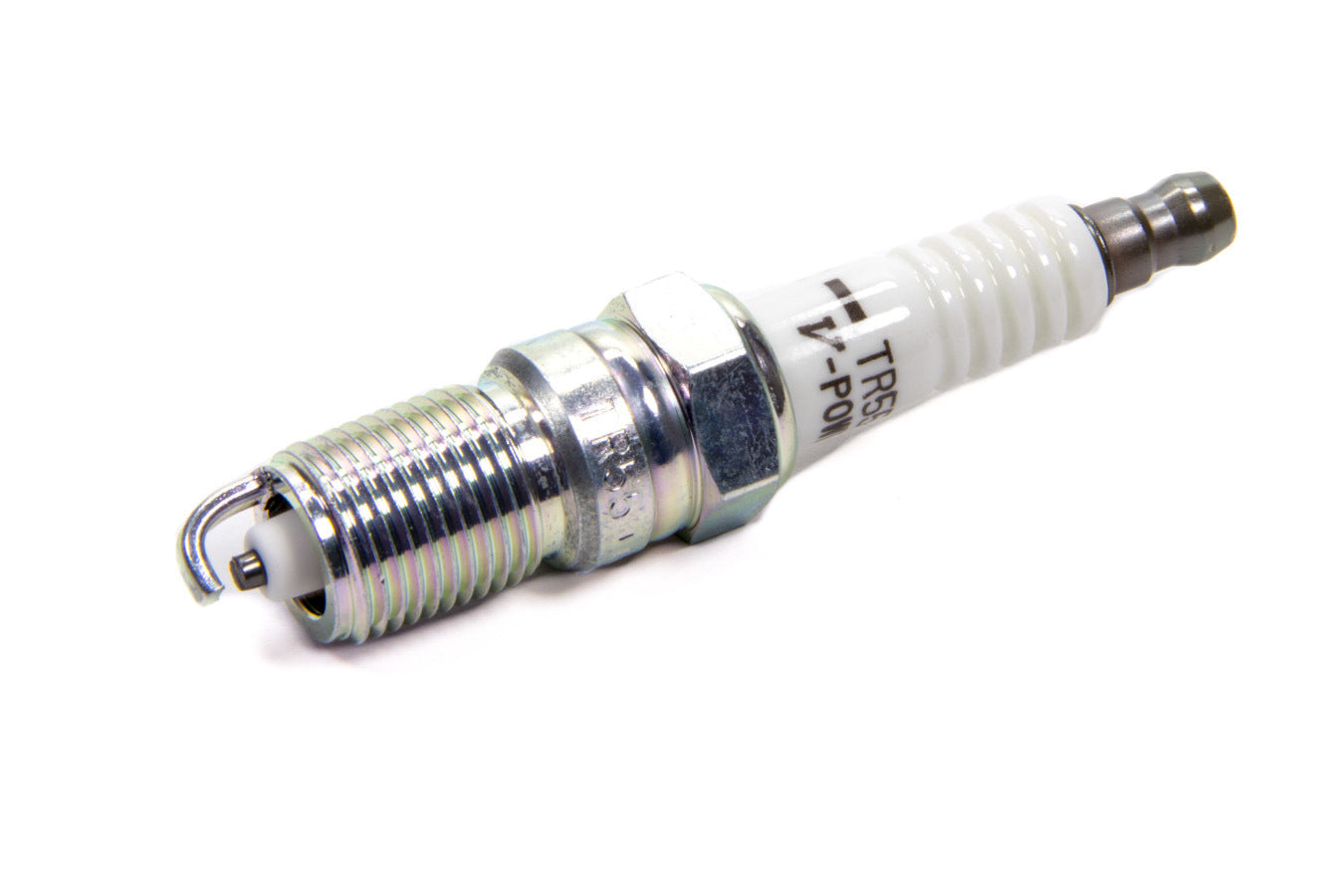 NGK TR55 V-Power Spark Plug with 14mm Thread and Tapered Seat