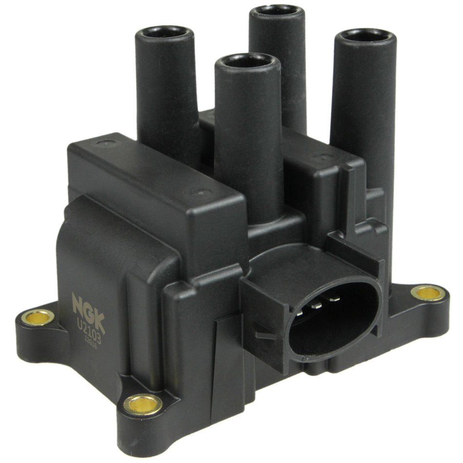 NGK U2103 Ignition Coil for HEI Systems, Black Finish