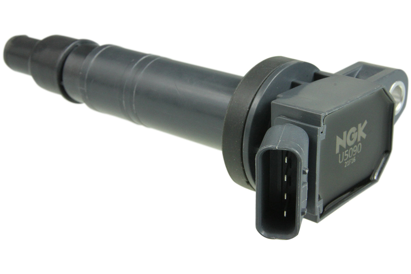 NGK U5090 COP Ignition Coil Pack for Gasoline Engines, Coil-On-Plug Pencil Type, Black Finish