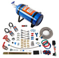 NITROUS OXIDE SYSTEMS 02462NOS Pro Shot Fogger Wet Nitrous Oxide System for 250-500 HP, 10 lb Bottle, Blue Finish