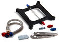 NITROUS OXIDE SYSTEMS 12510NOS Big Shot Nitrous Oxide Plate Kit with Brackets and Jets for 190-300 HP