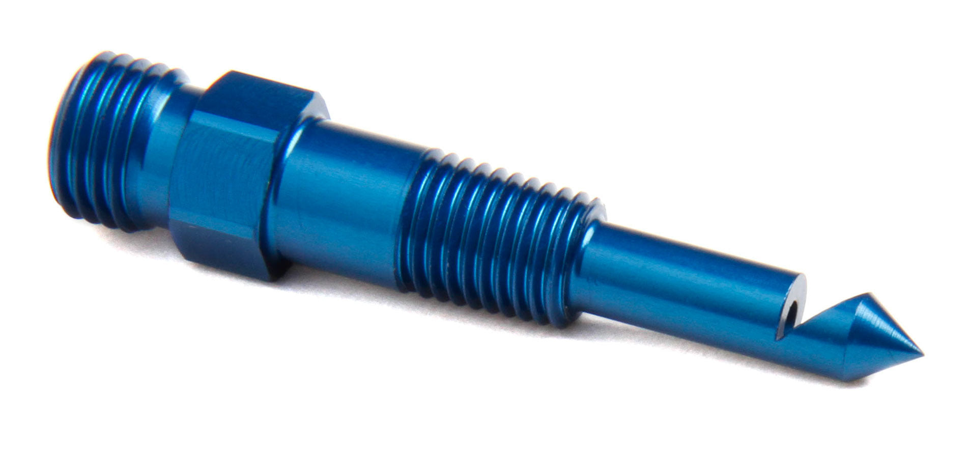 Nitrous Oxide Systems 13500NOS Blue Fan Spray Nozzle, 1/16 in NPT Aluminum, 90 Degree
