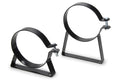 Nitrous Oxide Systems 14110NOS 5 lb Bottle Bracket for Single Lay Down Bottle, Steel, Black Powder Coated