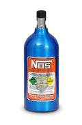 Nitrous Oxide Systems 14720NOS 2.5 lb Aluminum Nitrous Bottle with Mini Hi-Flo Valve, Blue Finish