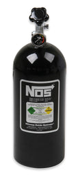 Nitrous Oxide Systems NOS 14745BNOS 10 lb Aluminum Nitrous Bottle with Super Hi-Flo Valve, Black Finish