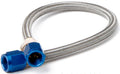 Nitrous Oxide Systems 15240NOS 36-Inch Blue Braided PTFE Nitrous Hose with 4AN Fittings