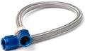 Nitrous Oxide Systems 15305NOS 4AN Blue Braided PTFE Nitrous Hose, 20 Feet