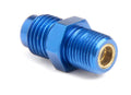 Nitrous Oxide Systems 15570NOS Nitrous Oxide Filter Adapter, 4 AN Male to 1/8 in NPT Male, Aluminum, Blue Anodized