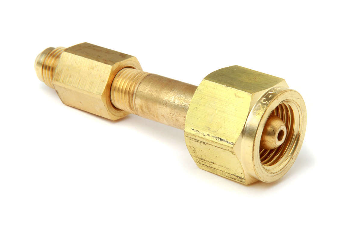 Nitrous Oxide Systems 16235NOS Straight Swivel Bottle Nut Adapter for 6 AN Fittings