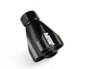 Nitrous Oxide Systems 16756NOS Distribution Block with 8 AN O-Ring Female Inlet and Four 6 AN O-Ring Female Outlets, Aluminum, Black Anodized