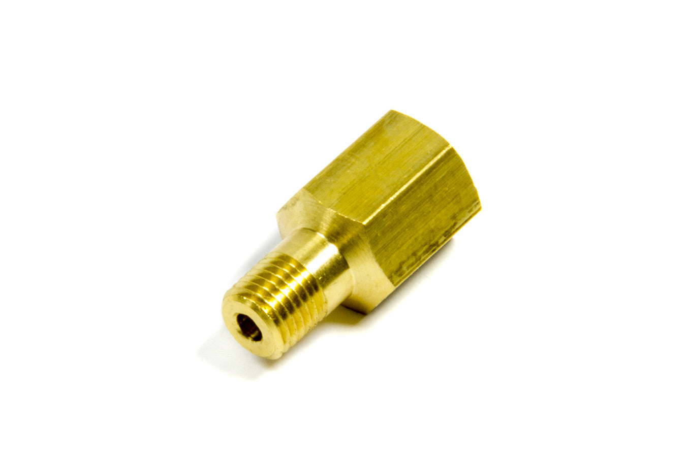 NITROUS OXIDE SYSTEMS 16785NOS Brass Adapter, 1/8 Inch NPT Female to 1/16 Inch NPT Male