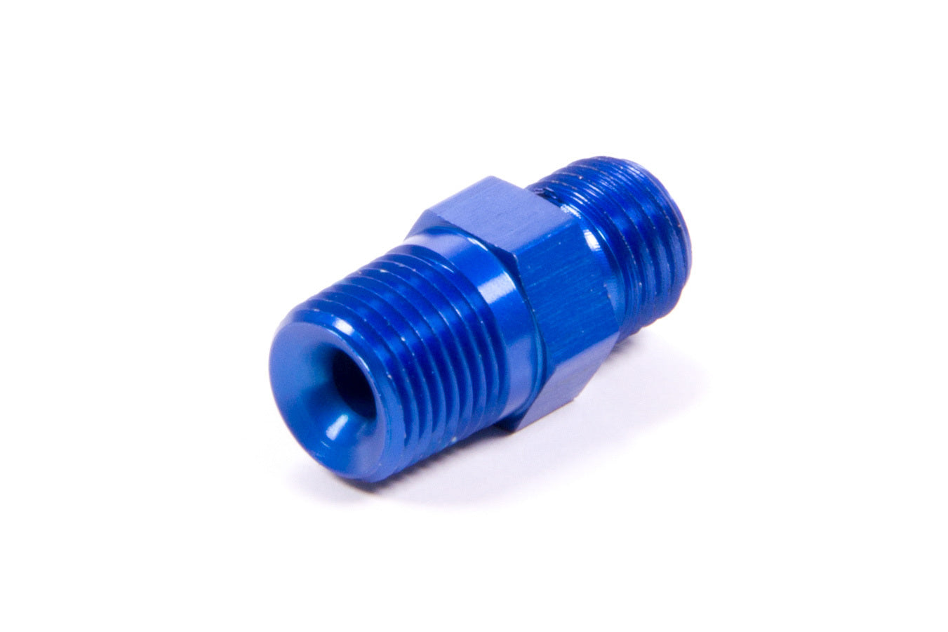 NITROUS OXIDE SYSTEMS 17952NOS Flare Jet Adaptor, 3AN to 1/8 Inch NPT Male, Aluminum, Blue Anodized