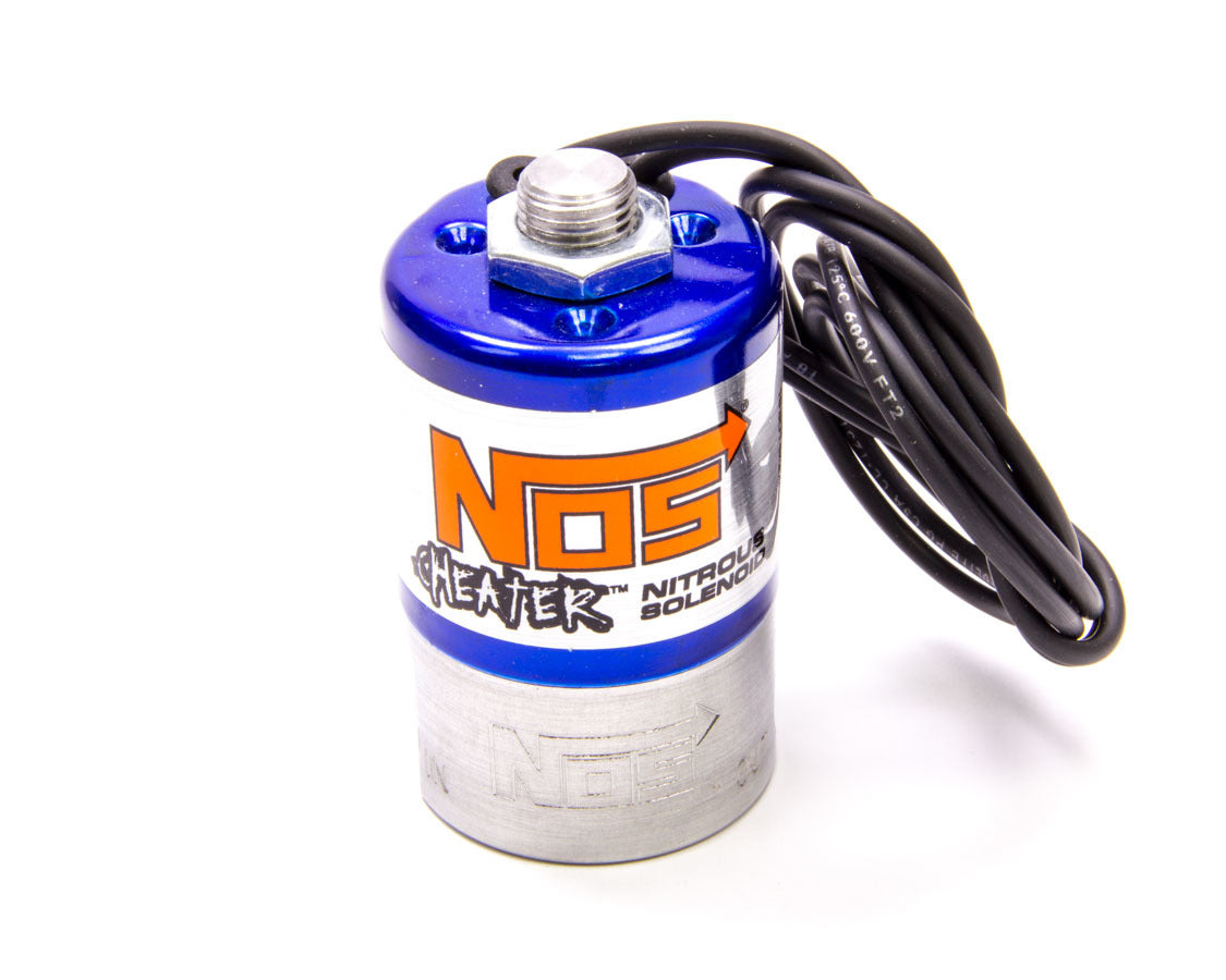 Nitrous Oxide Systems N2O Solenoid Cheater 1/4 Inch NPT Inlet 1/8 Inch NPT Outlet Stainless Steel